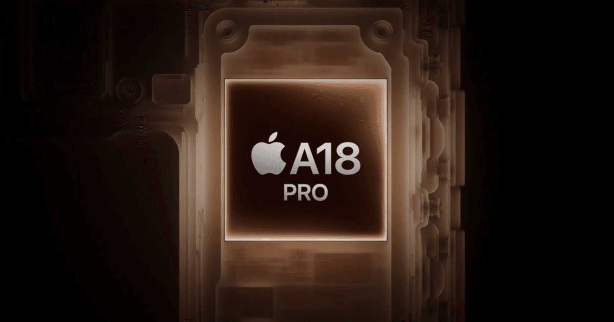 Picture of Apples A18 Chip